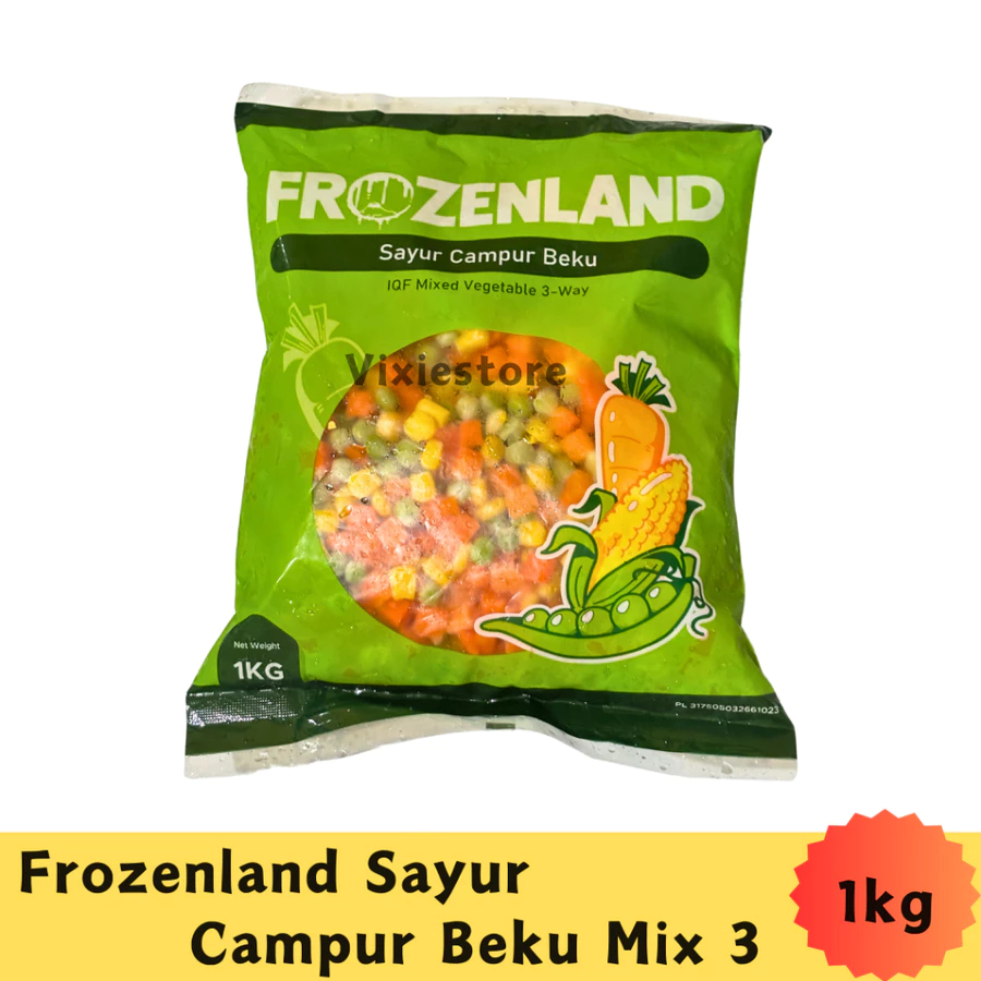

Sayur Campur Beku Frozenland Vegetable Mix 3 1kg