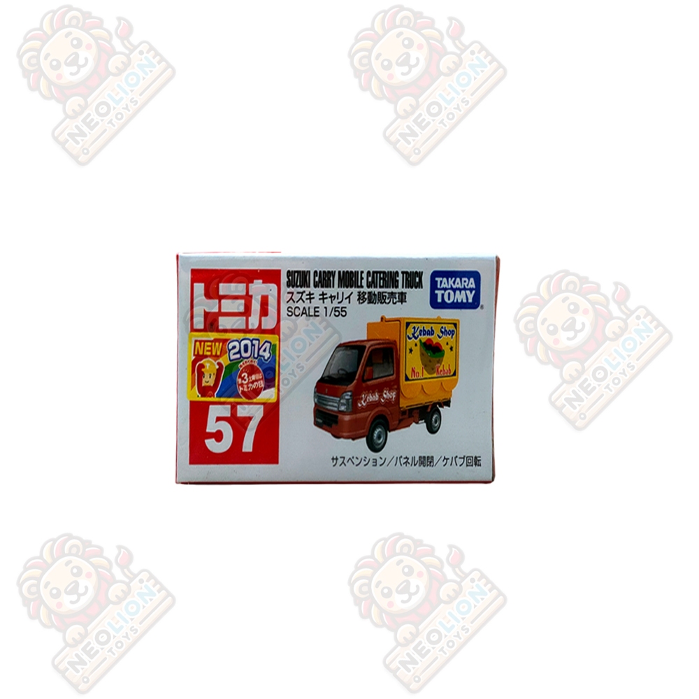 Diecast Tomica Takara Tomy Suzuki Carry Mobile Catering Truck No. 57