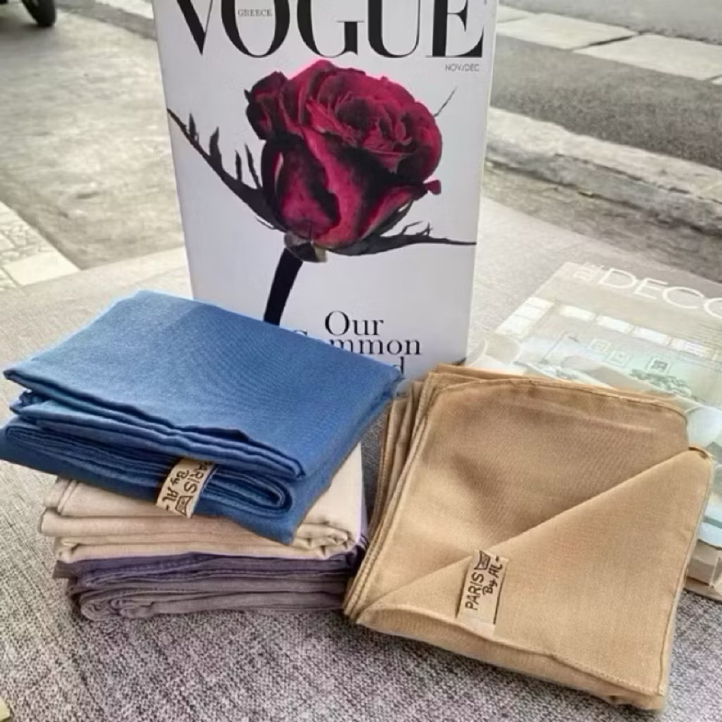 Hijab Segi Empat Paris Premium Original Almahira || Segi Empat Paris Premium || RF BASIC