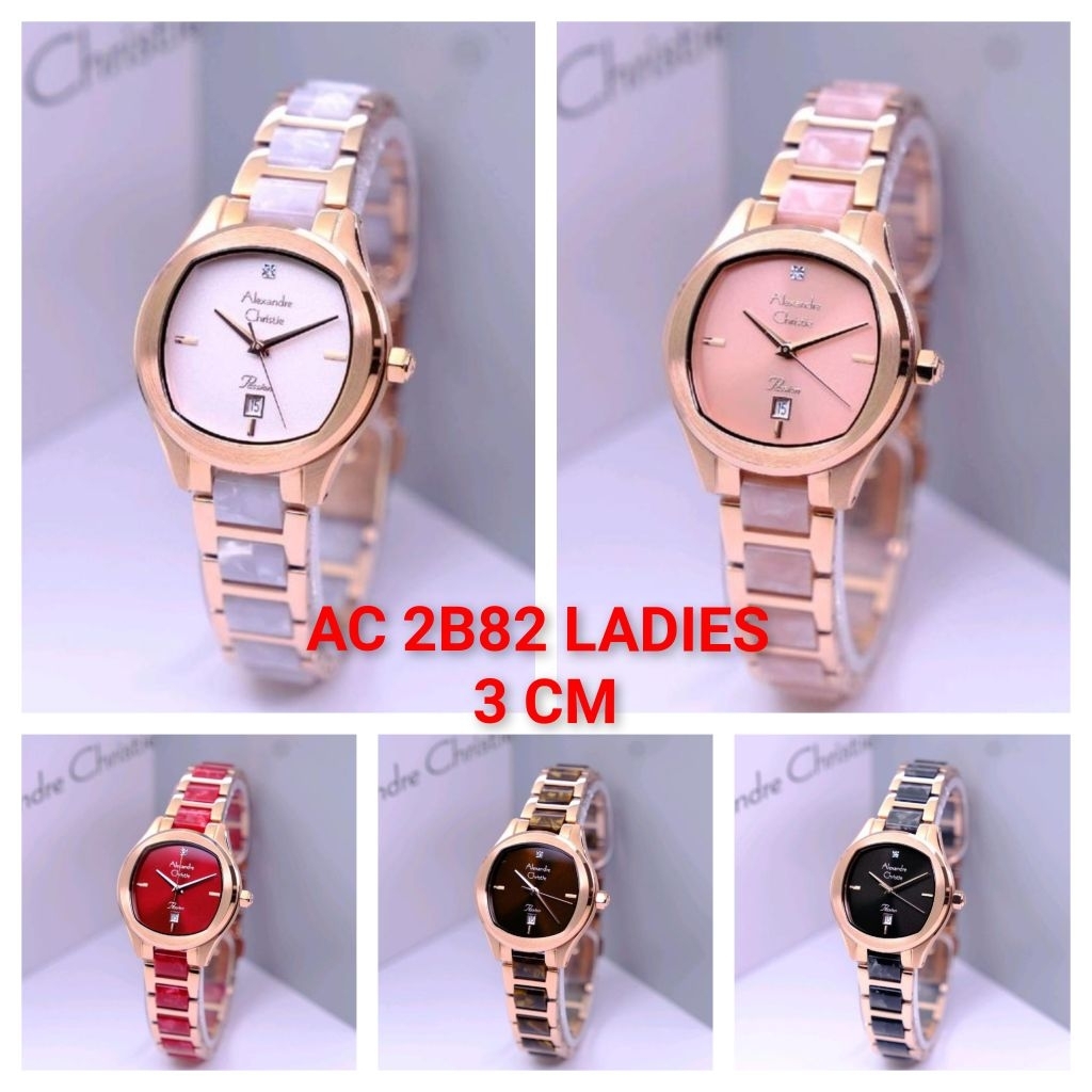 JAM TANGAN WANITA ALEXANDER CRISTIE AC 2796 / AC 2B23/AC 2B61/ AC 2B67/ AC 2B82 / AC 2B78 / AC 2C02 