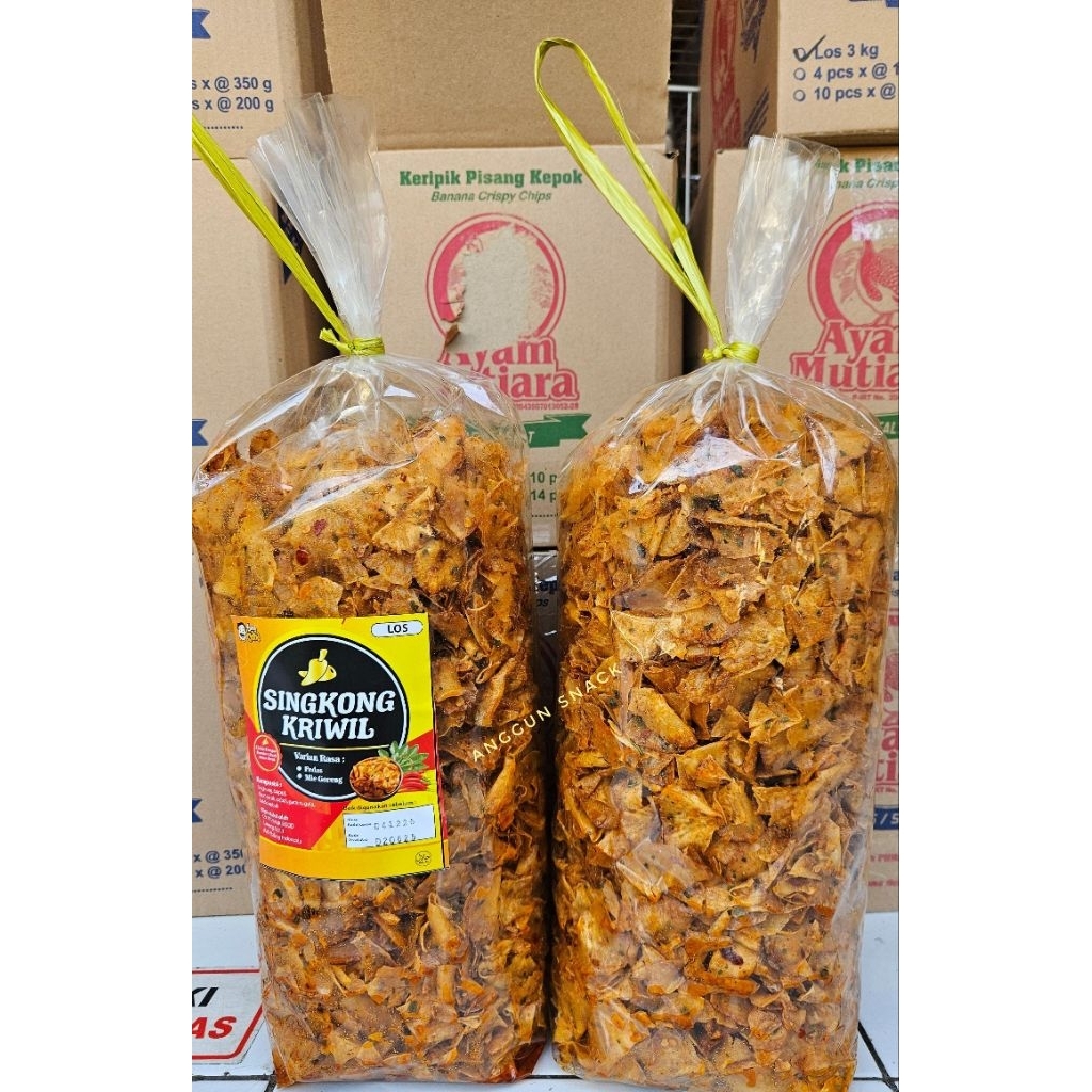 

singkong kriwil pedas cikruh /olahan singkong / jajanan viral / jajanan hits /singkong kriwil pedas / singkong kriwil viral
