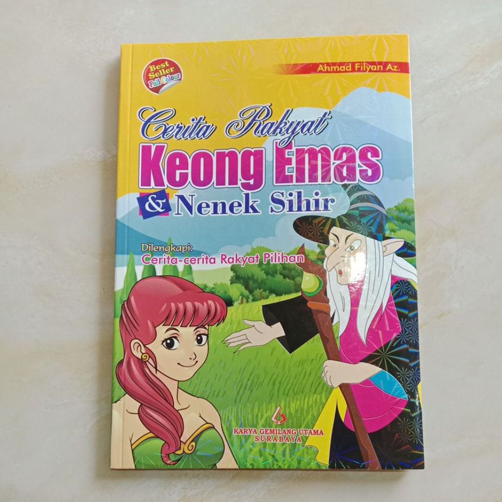 CERITA RAKYAT KEONG EMAS & NENEK SIHIR.