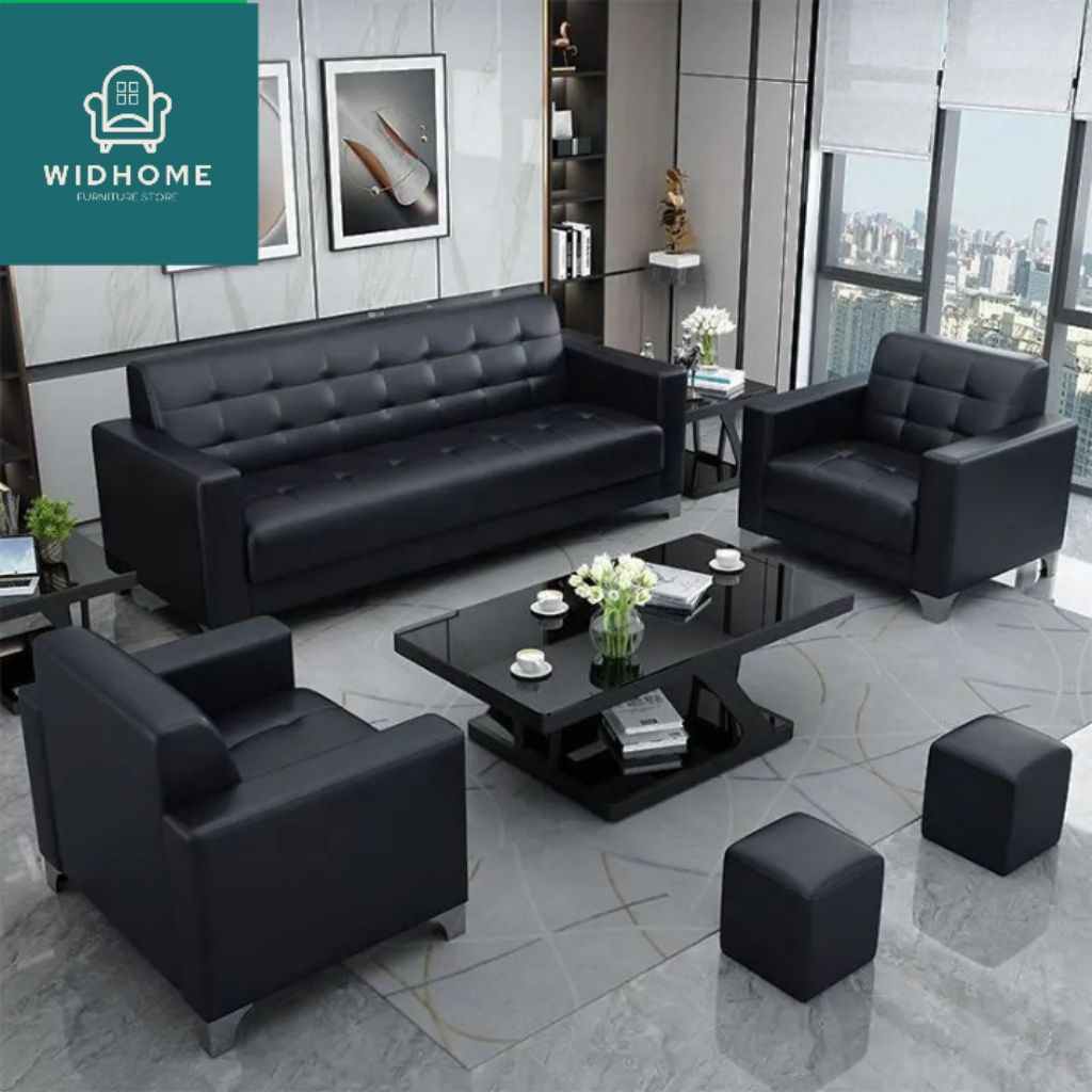 SOFA 311 MODEL TERBARU / SOFA KANTOR / SOFA KULIT OSCAR / SOFA FULLSET