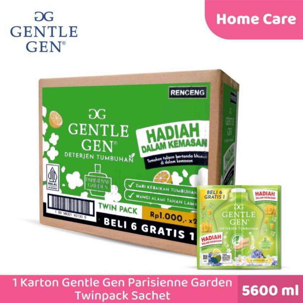 GENTLE GEN SACHET KARTON
