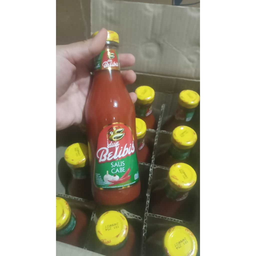 

Saos belibis botol kaca 335ml