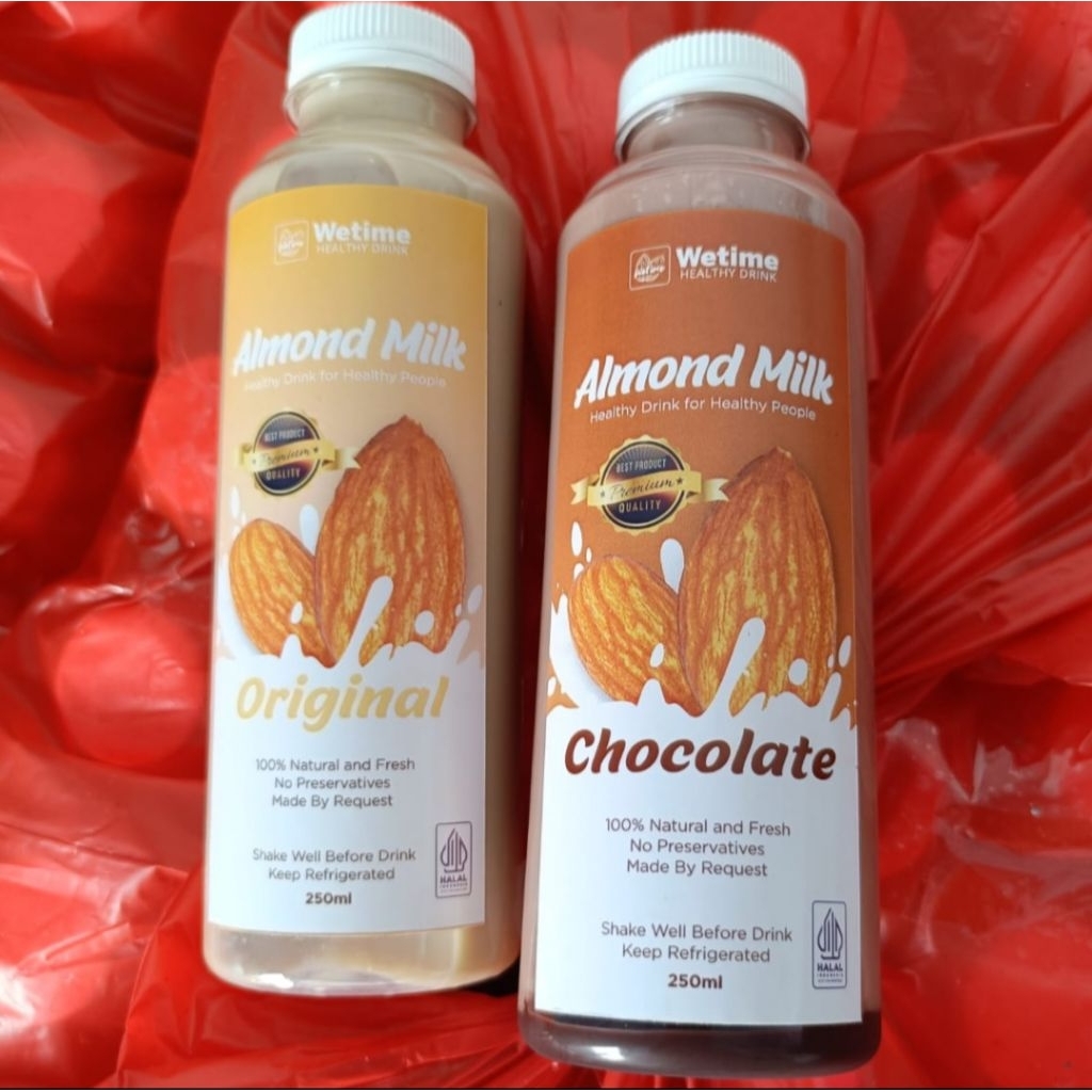 

Almond Milk Wetime | Susu Almond