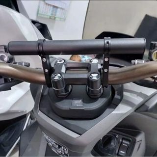 MH - Bracket Spion / Stang Motor Besi Aluminium Penyangga Lampu Tembak Univesal
