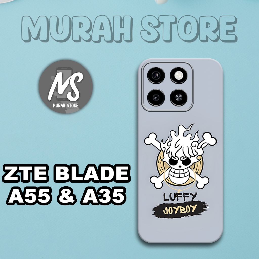 Softcase Karet ZTE BLADE A55 & A35/MS6/Motif ANIME/Case ZTE BLADE A55 & A35/Silikon ZTE BLADE A55 & 
