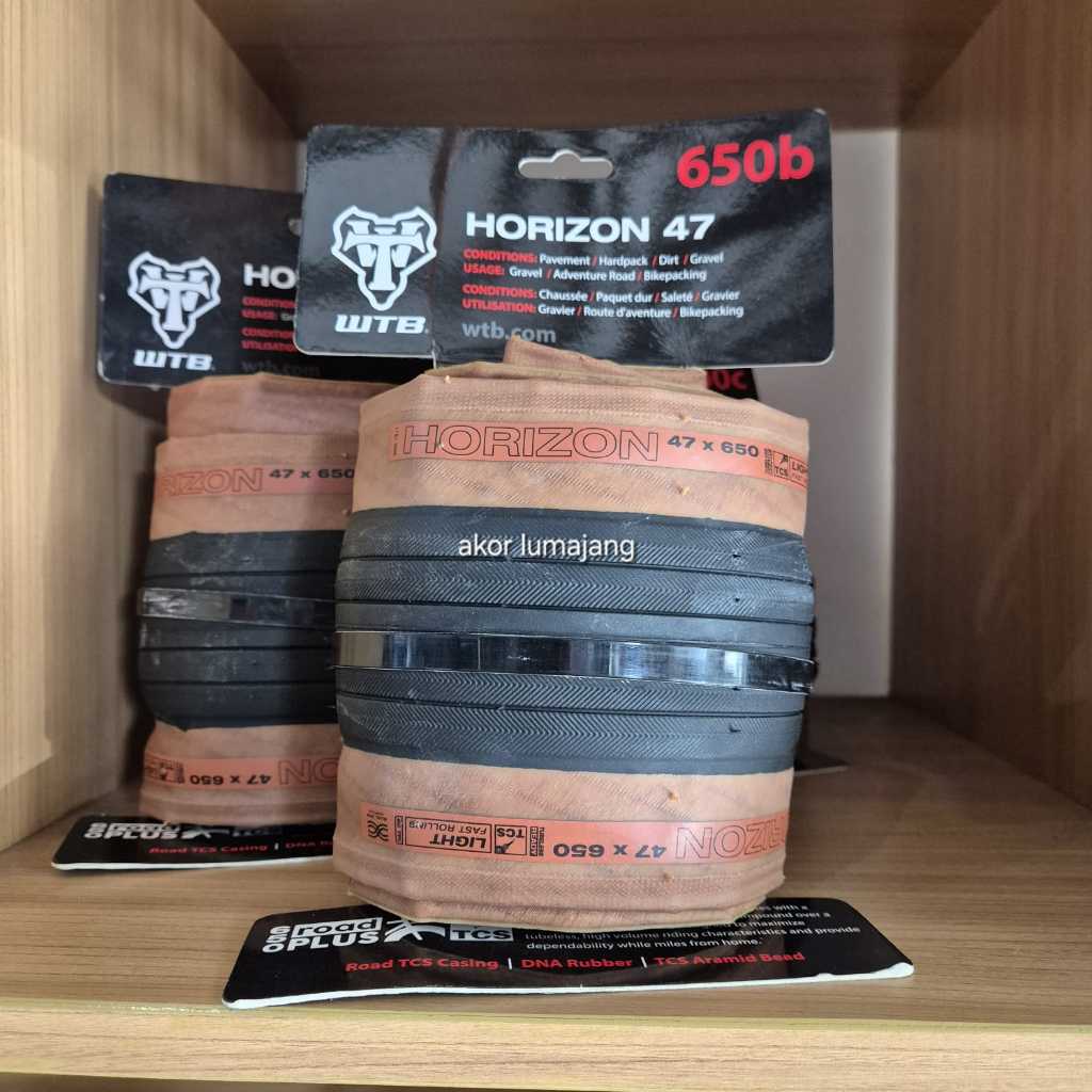 WTB horizon 650b x 47 ban luar sepeda MTB 27.5 x 1.75 road gravel kevlar tubeless ready