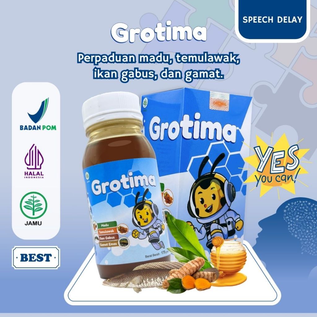 Grotima Vitamin Anak Terlambat Bicara