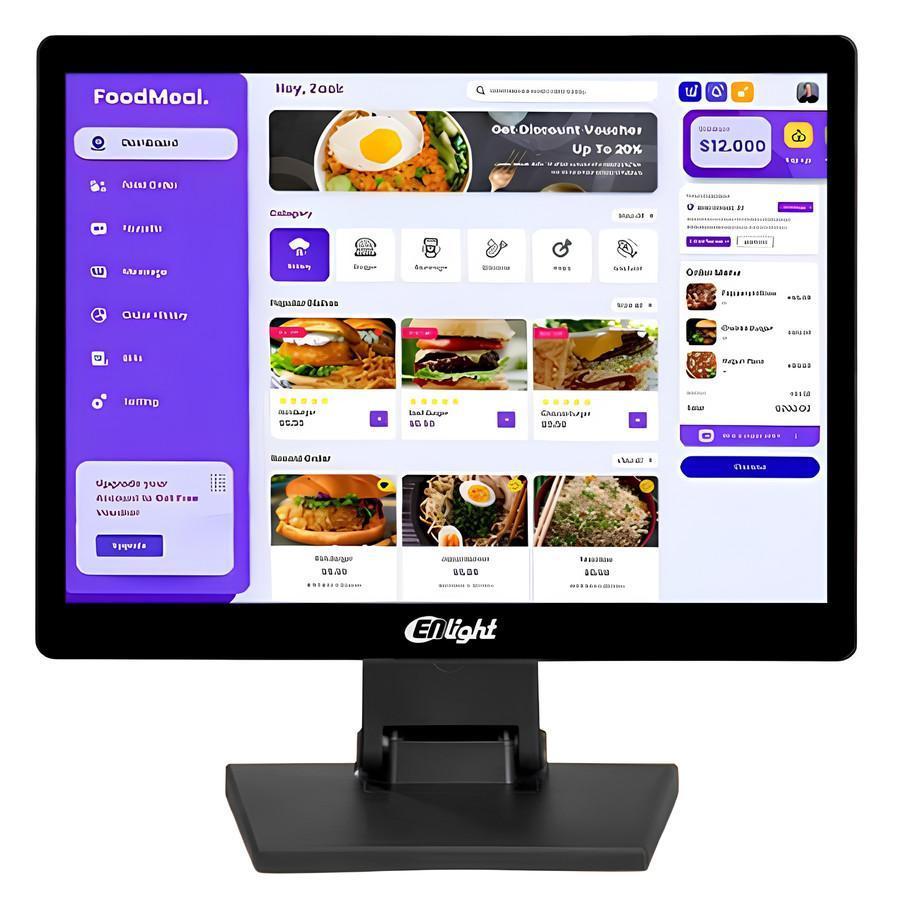 ENLIGHT 17ENT-B (17"/HD/60Hz/VGA/HDMI/USB TYPE-B (TOUCH SCREEN) Monitor