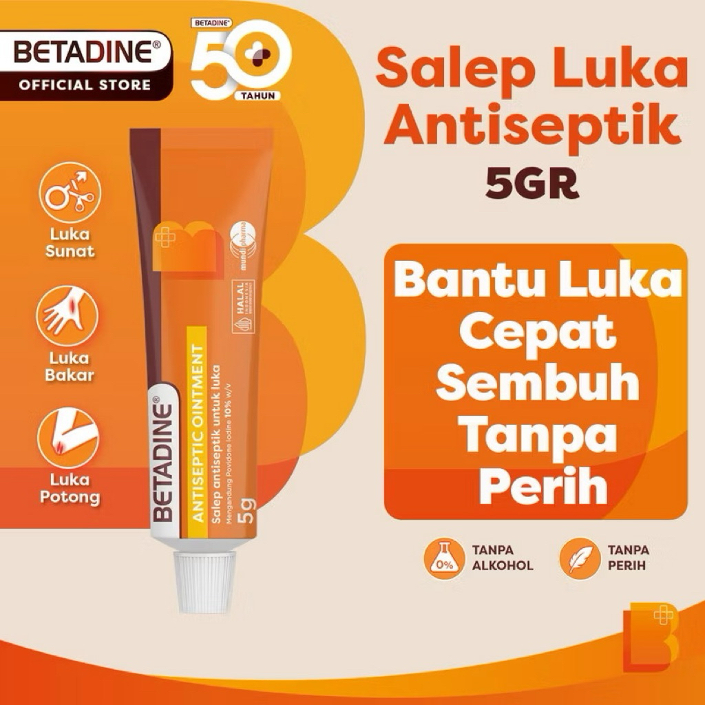 Betadine Oitment / Betadine Salep