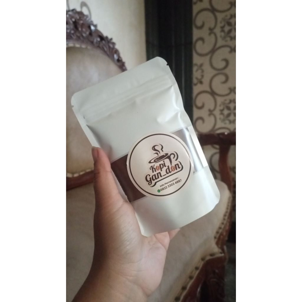 

kopi LIBERICA WONOSALAM 100gr, kopi bubuk 100% murni.