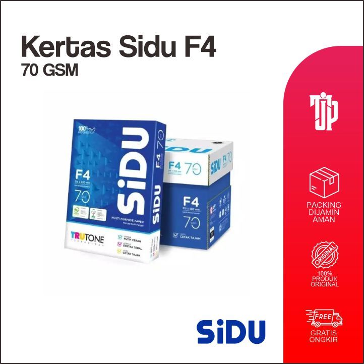 

Kertas HVS SIDU F4 70 GSM