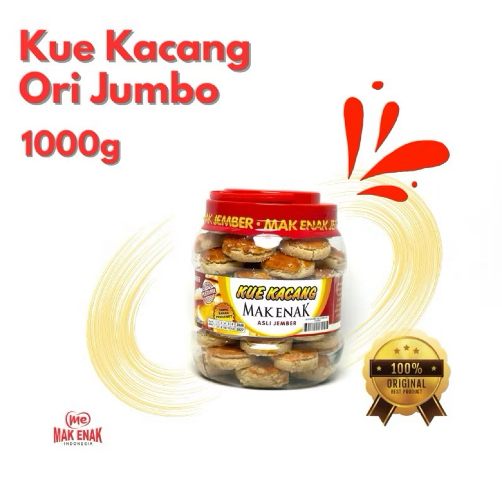 

KUE KACANG ORIGINAL 1KG | MAK ENAK INDONESIA | MASJID AL FAWWAZ BAROKAH