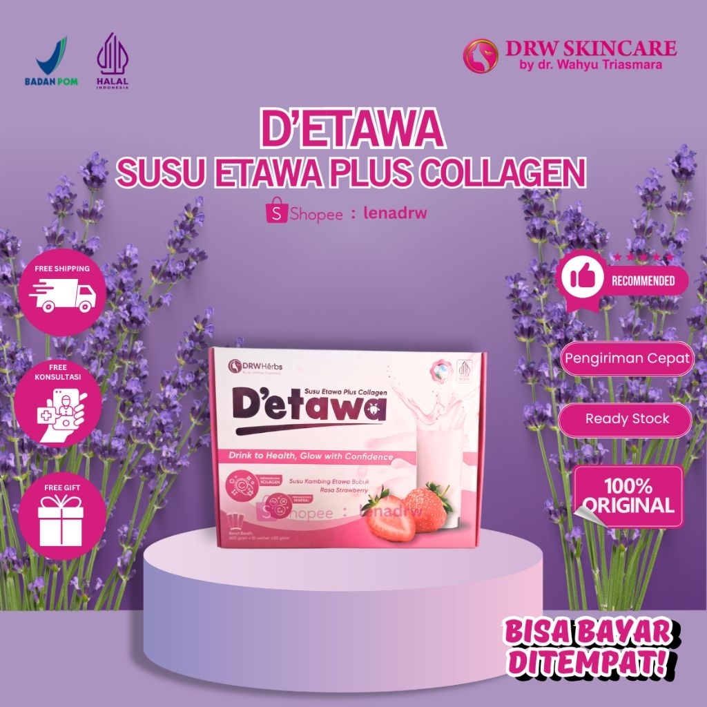 

D' ETAWA SUSU ETAWA PLUS COLLAGEN Drwskincare.BPOM[Bisa COD]