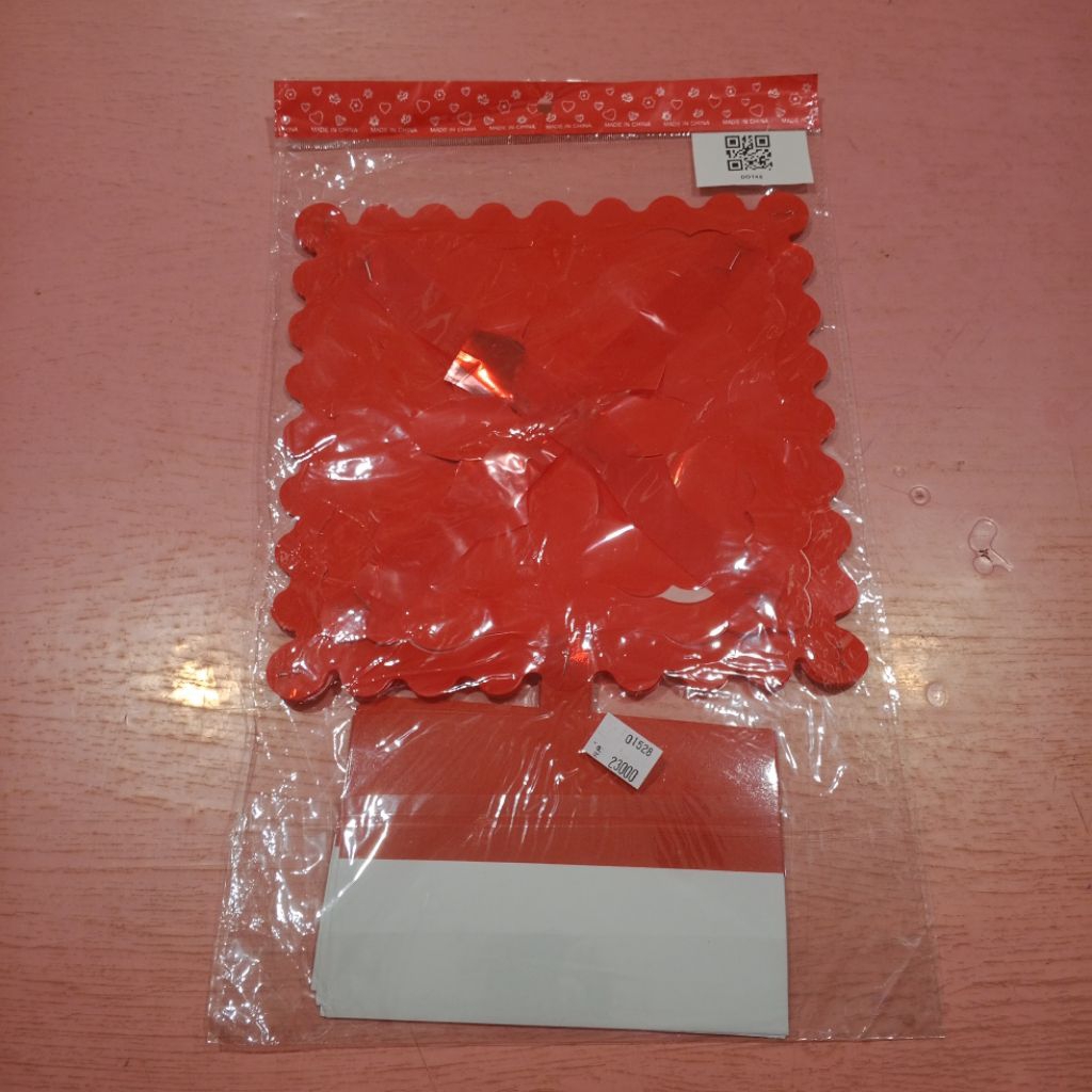 garland tarik merah putih Garuda/ garland tarik merah putih bendera/ ACC 17 agustus / pernak pernik 