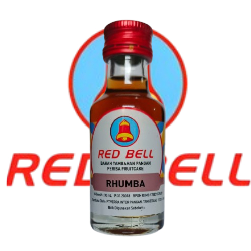 

Red Bell Rumba Bahan Tambahan Pangan Perisa Fruitcake Rhumba 30 ml