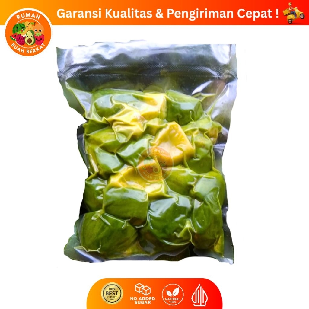 

Buah Alpukat Mentaga Lampung Frozen Premium / Alpukat Kemasan 500 gram / Alpukat Legit Super Manis