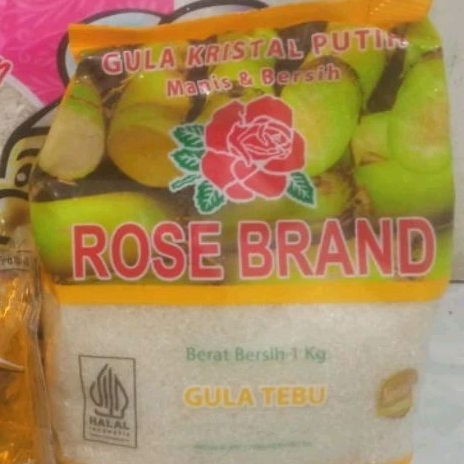 

gula rosebrand kuning 1kg 20pcs