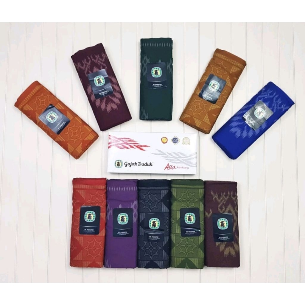 Sarung Gajah Duduk Asia Sarung Gajah Duduk Kembang Sarung Gajah Duduk kotak Sarung Gajah Duduk Black