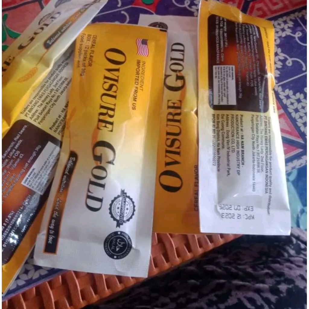 

2 Sachet OVISURE GOLD Original Susu Bubuk Atasi Osteoporosis Tulang Nyeri Sendi
