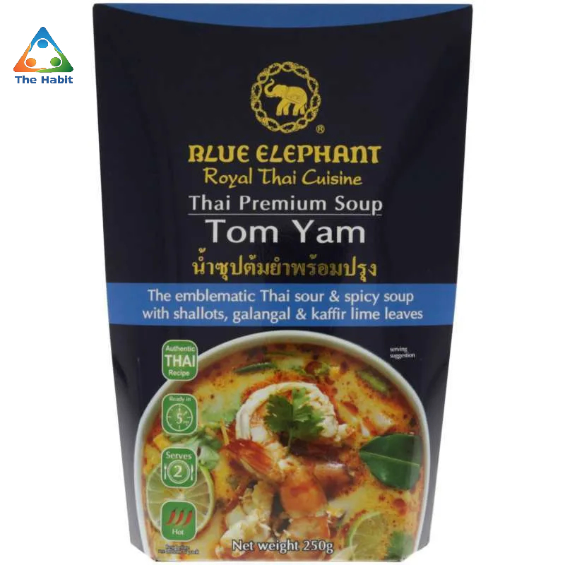 

(The Habit) BLUE ELEPHANT TOM YAM SOUP 250G