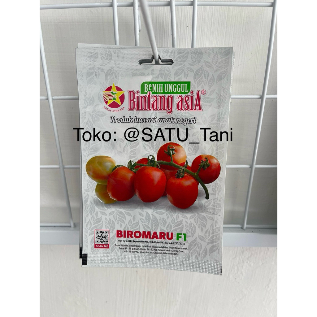 Benih Tomat Bintang Asia Biromaru