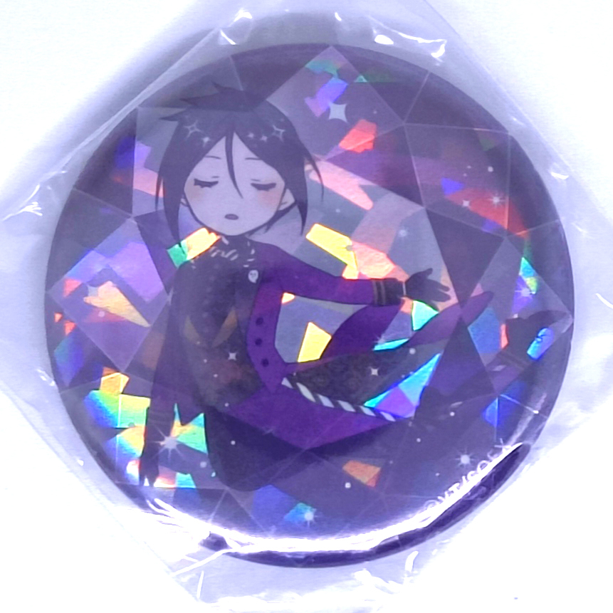 Black Butler Hologram Can Badge Collection - Sebastian Michaelis (Pin / JP Rare)