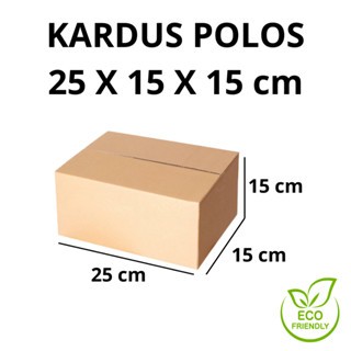 

Kotak Packing Polos 25 x 15 x 15 cm Karton Packing Kardus Polos 25X15X15 cm