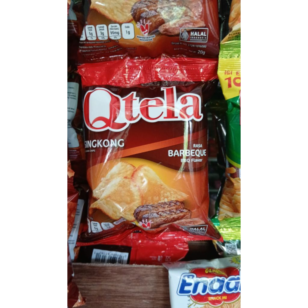 

Qtela 1 renteng isi 10 sachet
