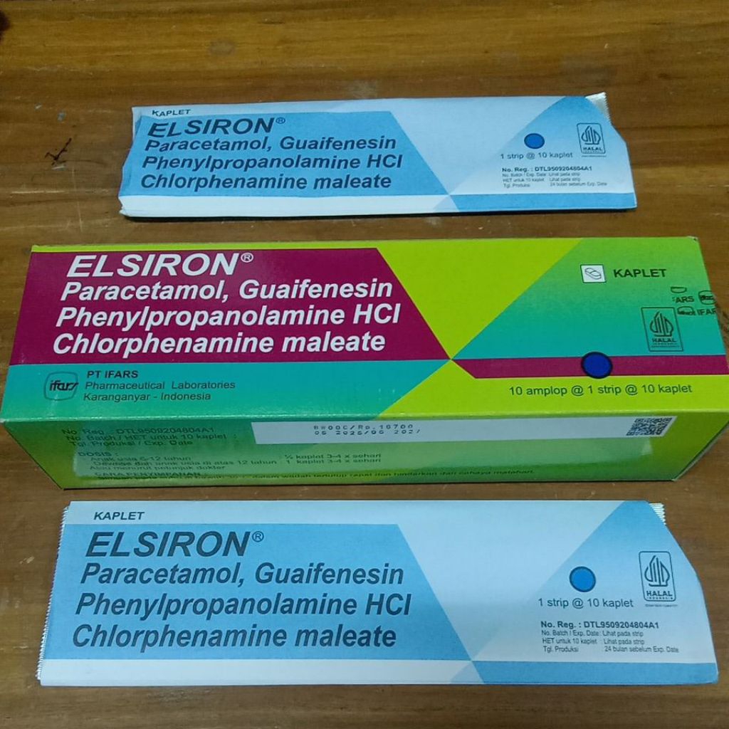 Elsiron tablet 1 strip 10 tablet