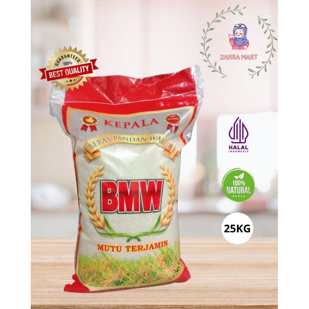 

Beras Pandan Wangi Cap BMW 1 Karung Murah