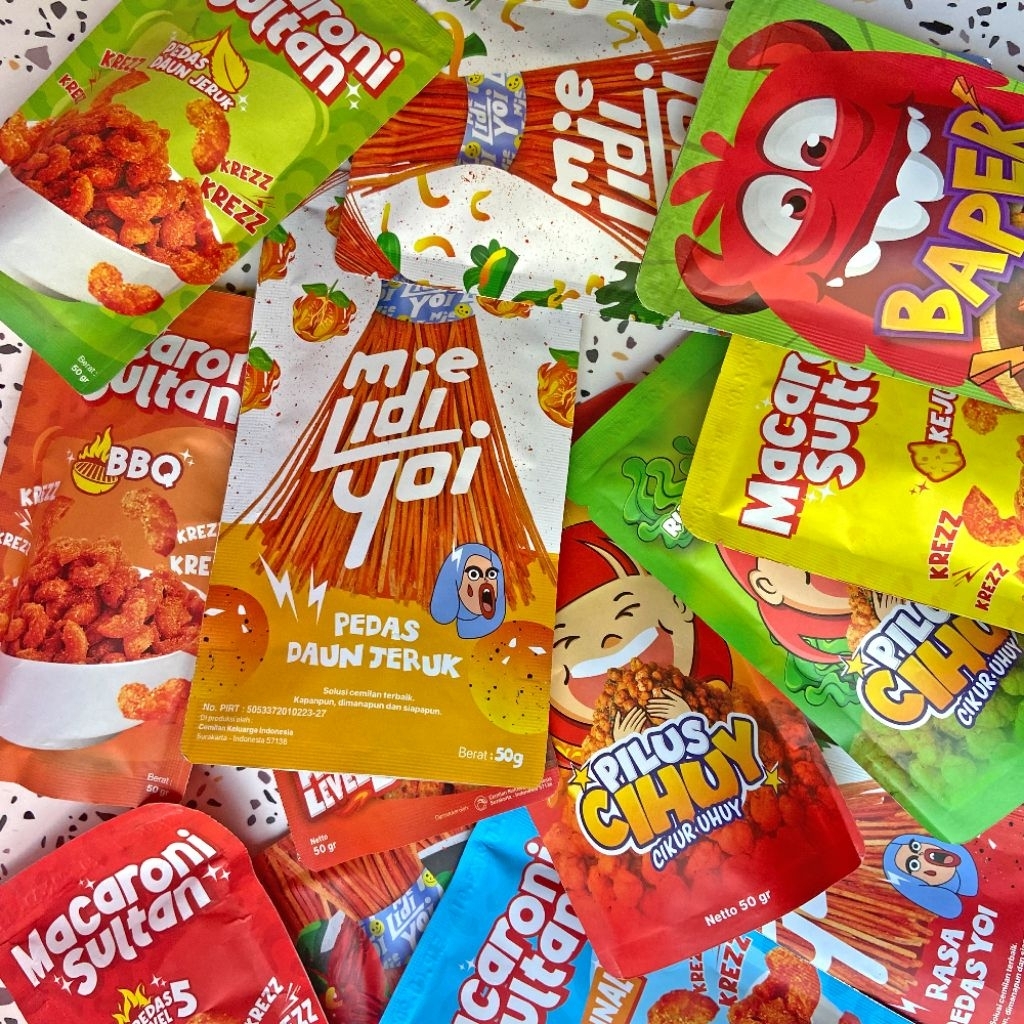 

[jajanan murah 50 ribu dapat 20 ] basreng pilus mielidi campur