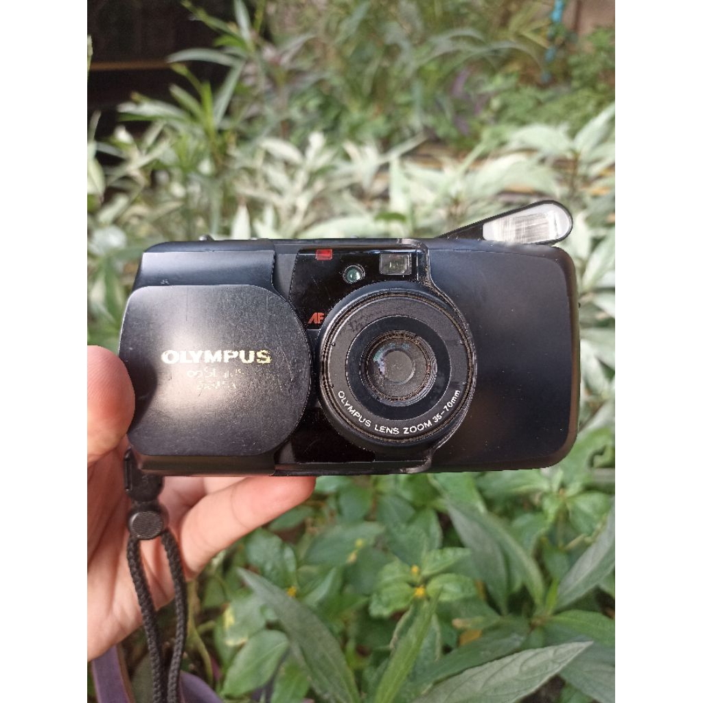 kamera Analog Olympus Mju ii 140 Bahan servisan pajangan kanibalan