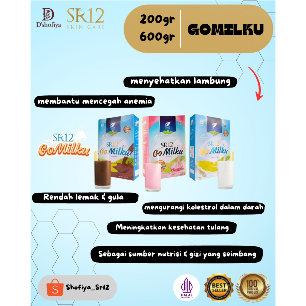 

Go Milku SR12 / Susu Kambing Etawa