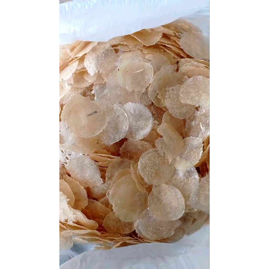 

kripik kaca (pikca)mentahan kemasan 1 kg