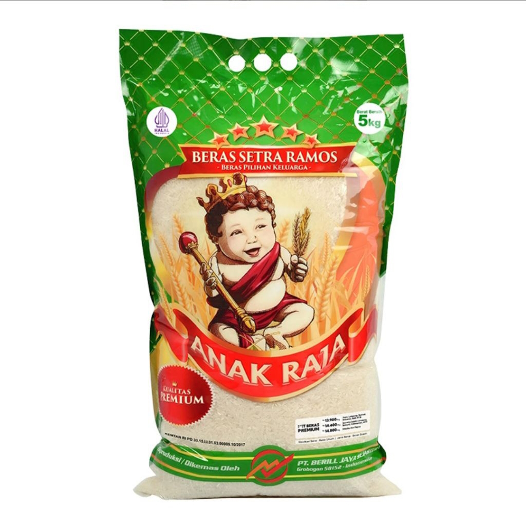 

Anak Raja Setra Ramos Long Grain Beras [5 kg]