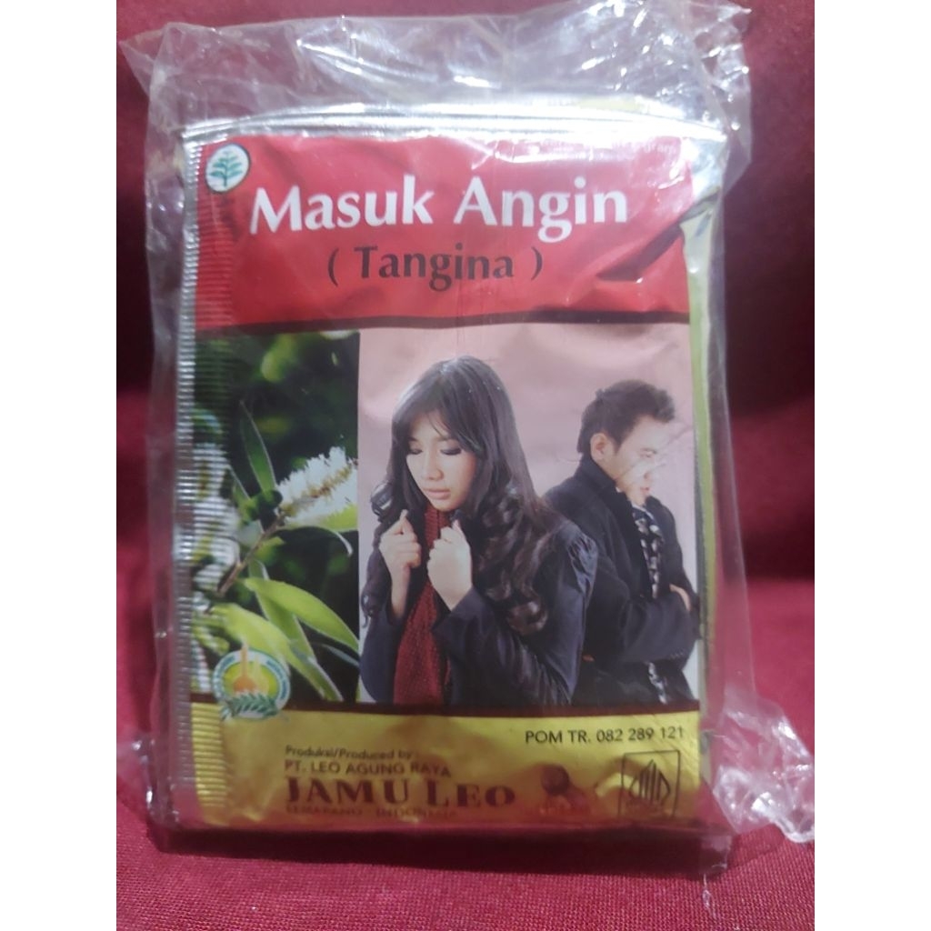 

Jamu herbal masuk angin cap leo