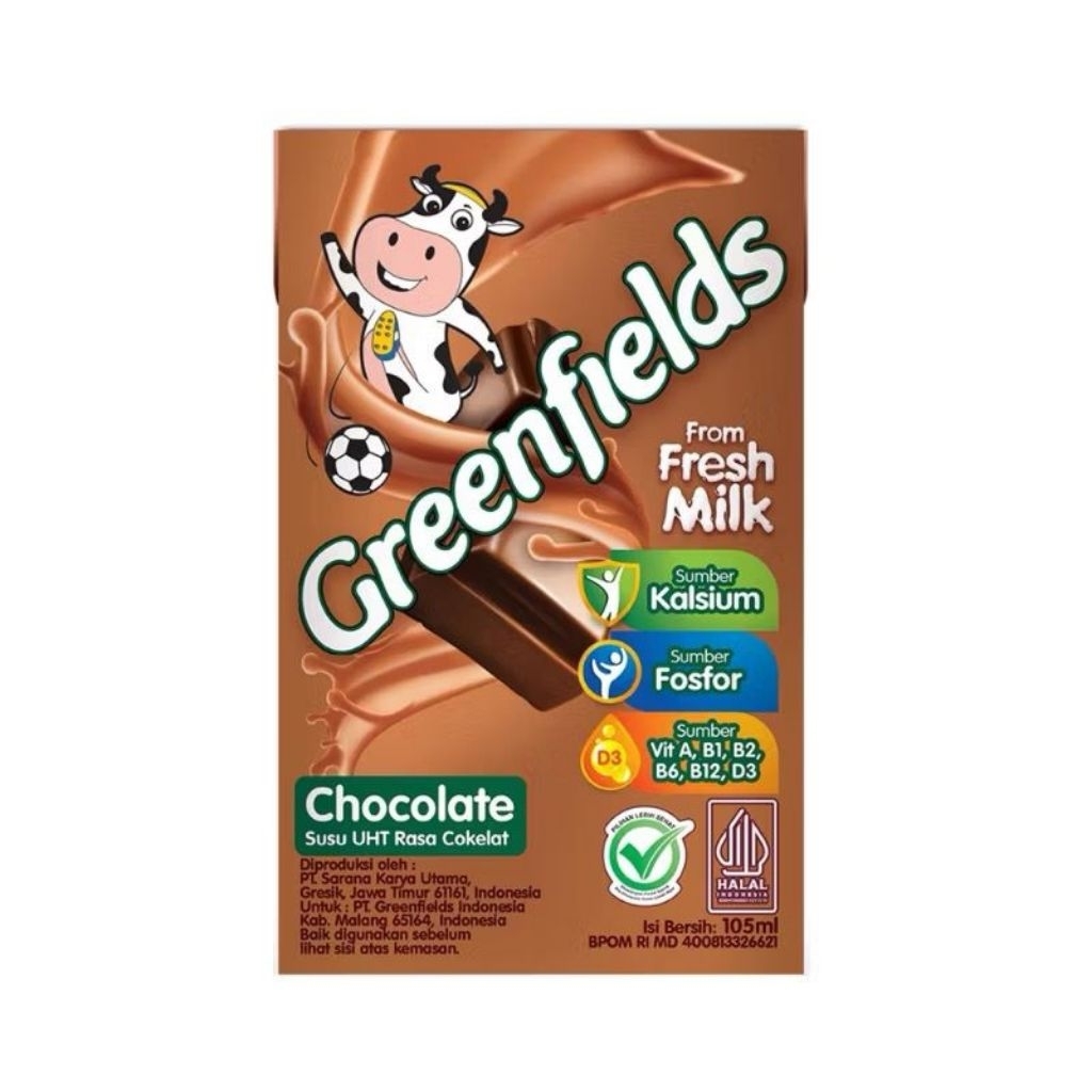 

Greenfield Susu UHT Cokelat 105 ml