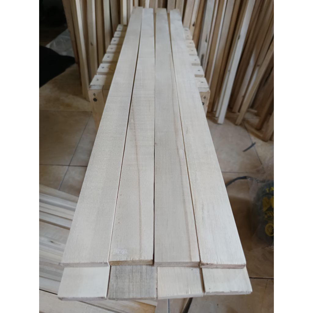 Kayu Reng Balok Stik List Reng kayu 1x5 panjang 1 Meter