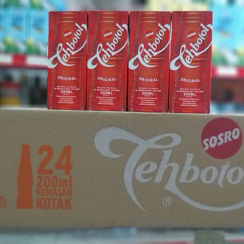 

Teh Botol Kotak 200 ml isi 24