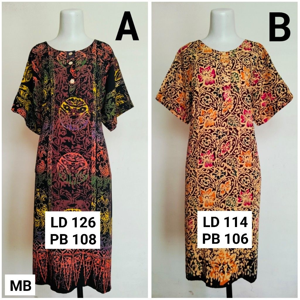 Daster Batik Maribaya Lengan Pendek