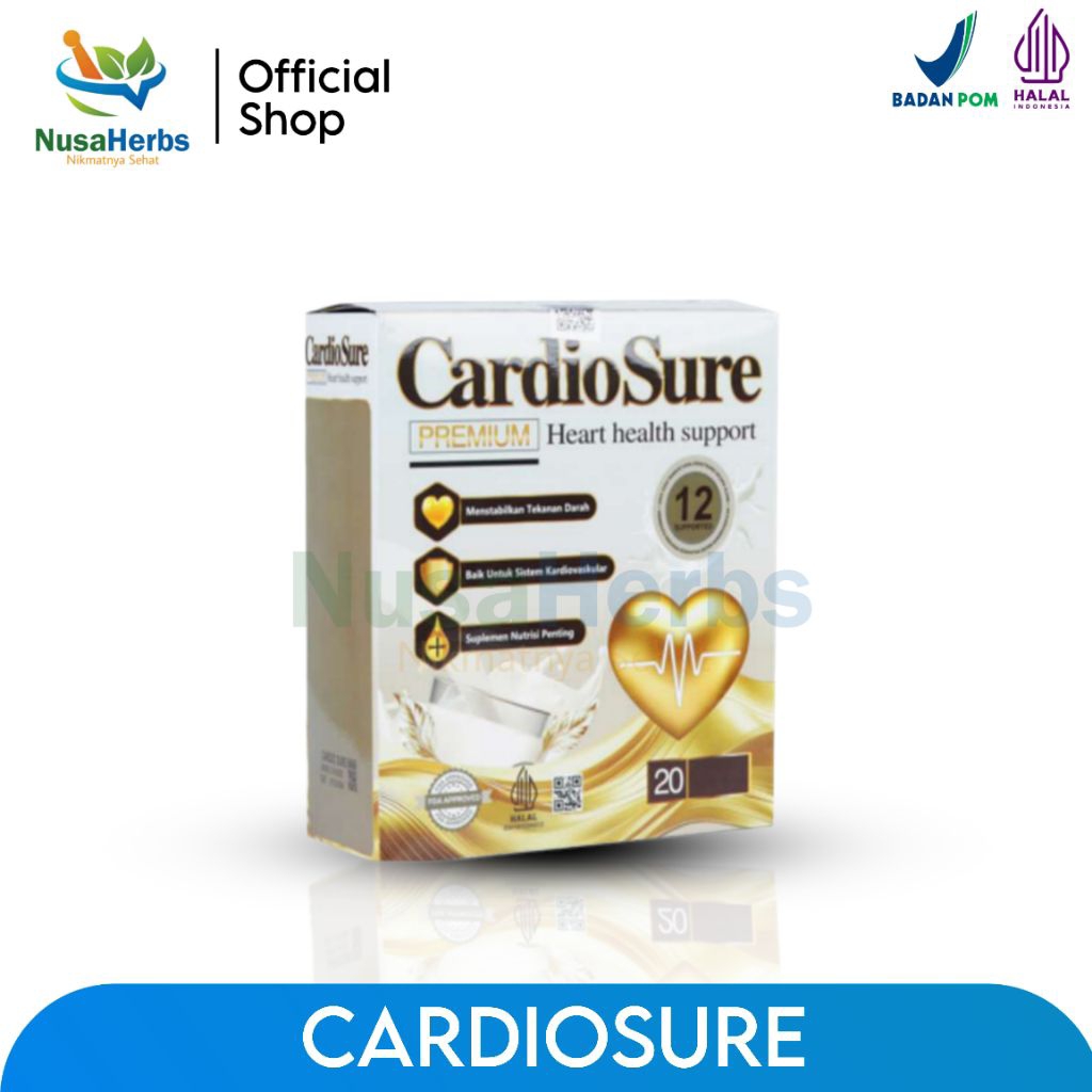 

Cardiosure Asli Original Susu Untuk Kesehatan Jantung