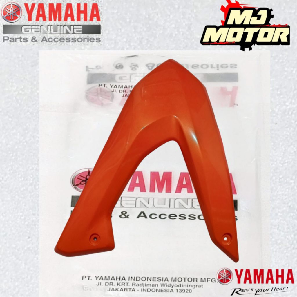 COVER TUTUP MESIN SEBELAH KANAN X-RIDE 125 ORIGINAL YAMAHA OREN