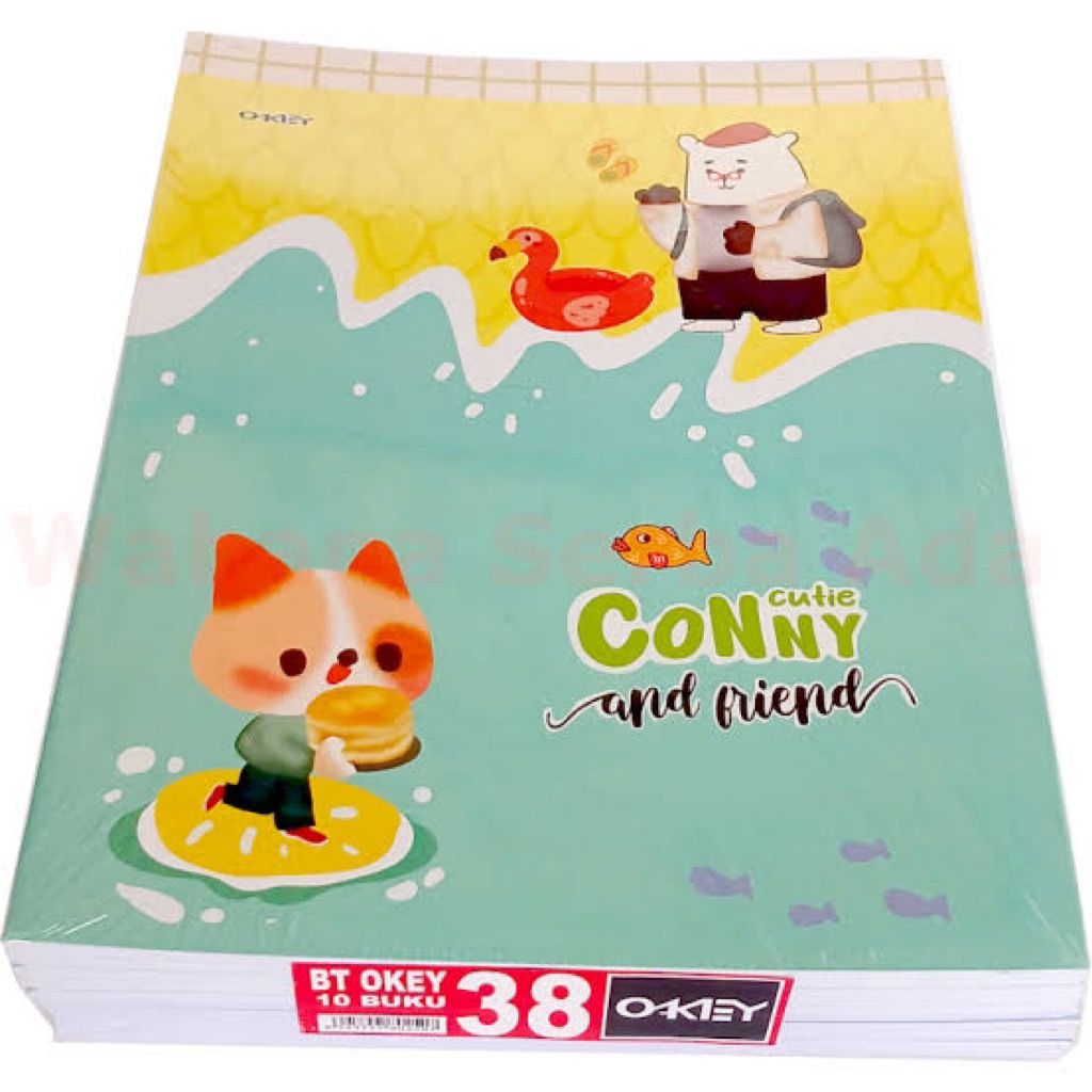 

Buku Tulis Okey 38 Lembar Isi 10