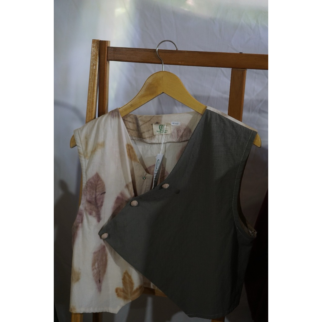 Vest Ecoprint Wanita