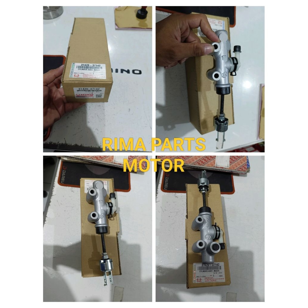 CYLINDER ASSY MASTER CLUTCH DUTRO, MASTER KOPLING ATAS HINO DUTRO 31420-37142 GENUINE HINO
