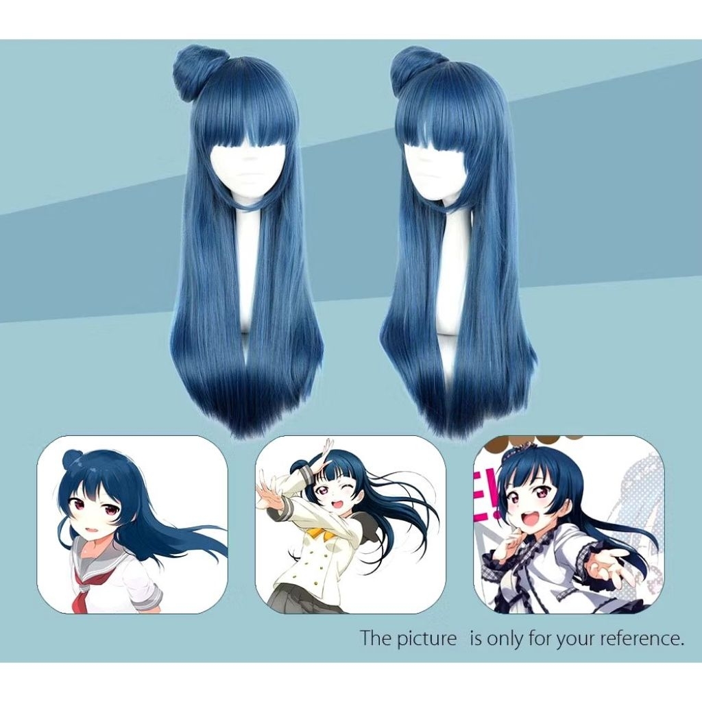 Wig Cosplay Yoshiko Tsushima Love Live Sunshine