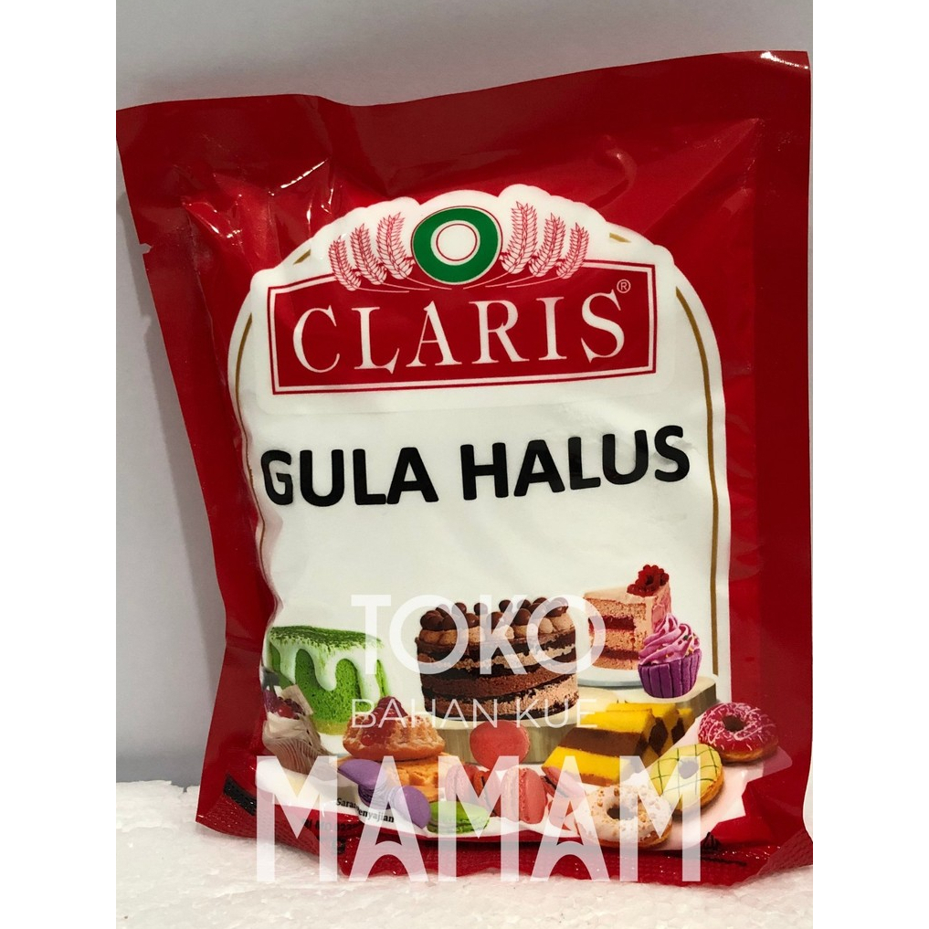

Claris Gula Halus 250gr – Gula Bubuk Halus untuk Kue, Donat & Taburan